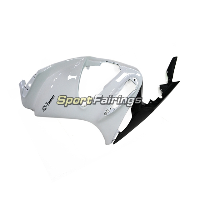 Sportfairings Fairing Kit Fit For Honda STX1300 2002 - 2006 - White & Black Lower Belly