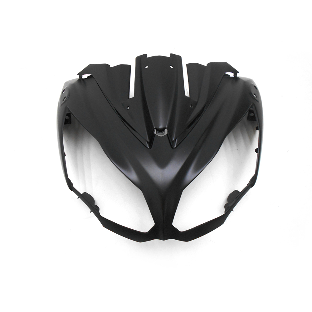 Sportfairings Full Fairing Kit fit for Kawasaki ER-6F Ninja 650 2012 - 2016 - Glossy Silver Black