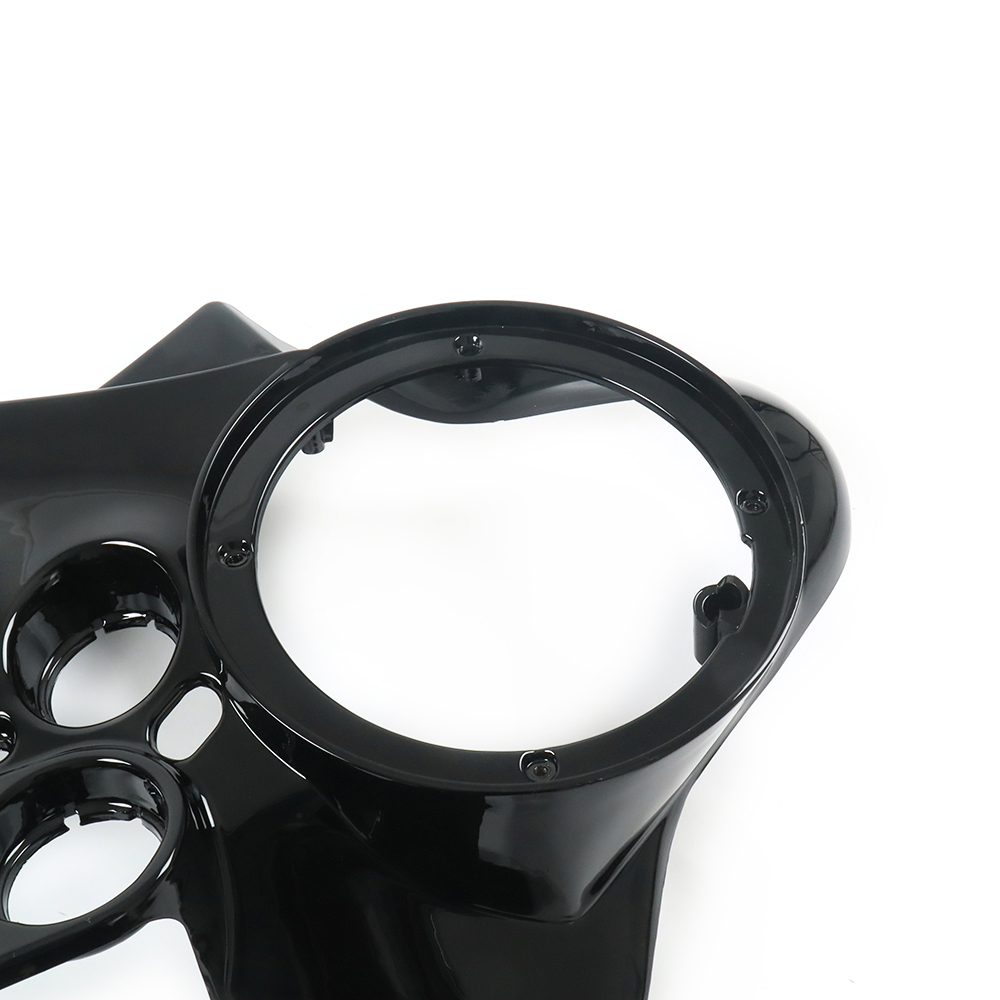 Inner Fairing with 8" Speaker Pods Double DIN Batwing Fairing Fit for Harley Touring 1998-2013
