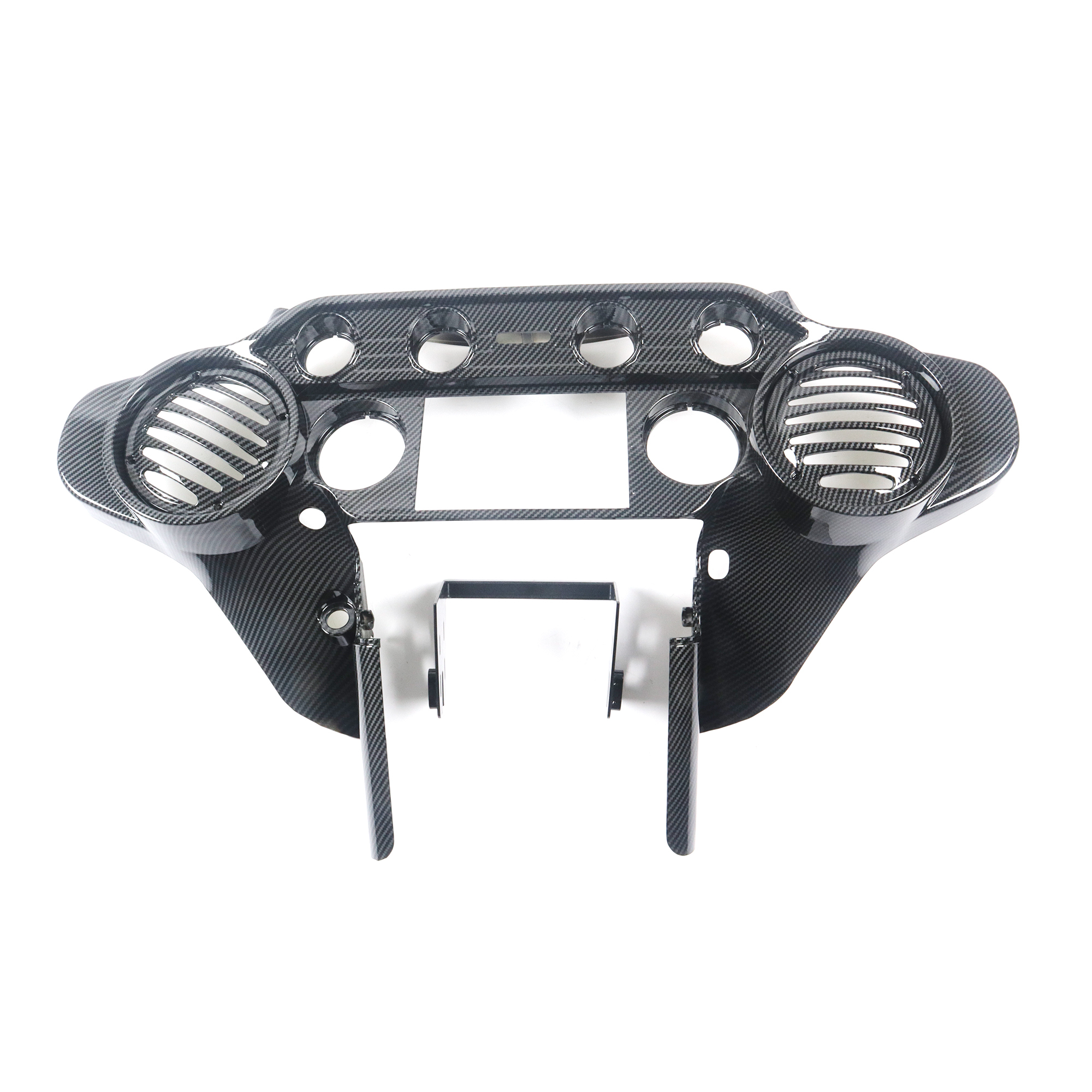 Inner Fairing with Double DIN GPS Stereo Tray for Harley Touring FLH 1996-2013