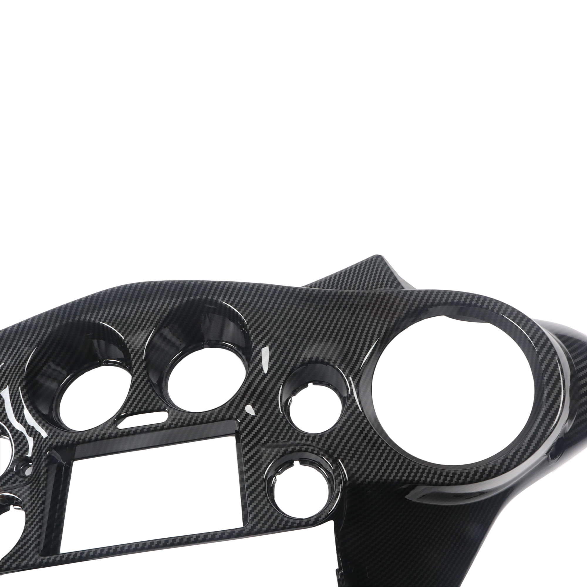 Double DIN Inner Fairing Kit Batwing Fairing Fit for 1998-2013 Harley-Davidson Touring FLH