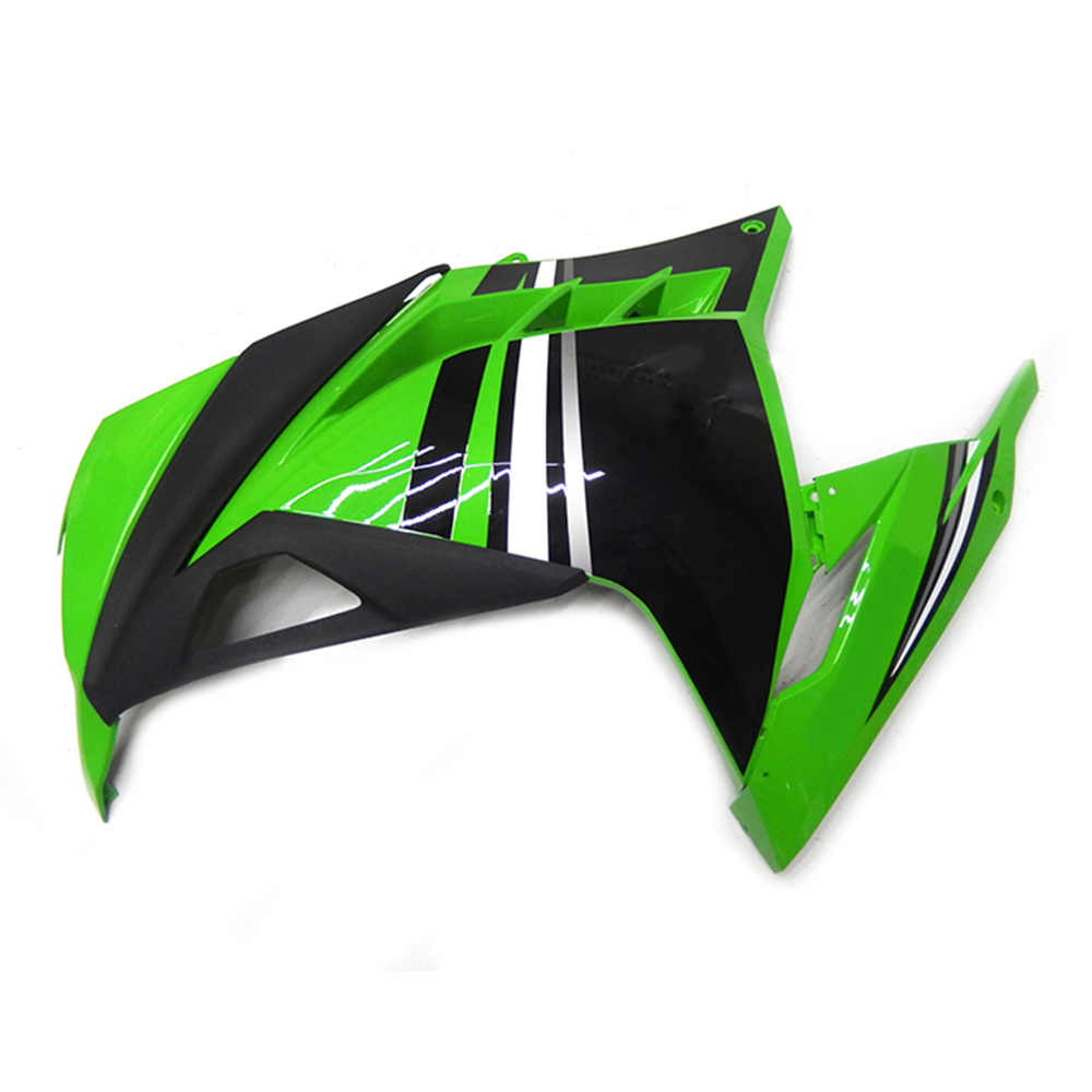 Sportfairings Fairing Kit fit for Kawasaki Ninja 300 2013 - 2017 - Green Black