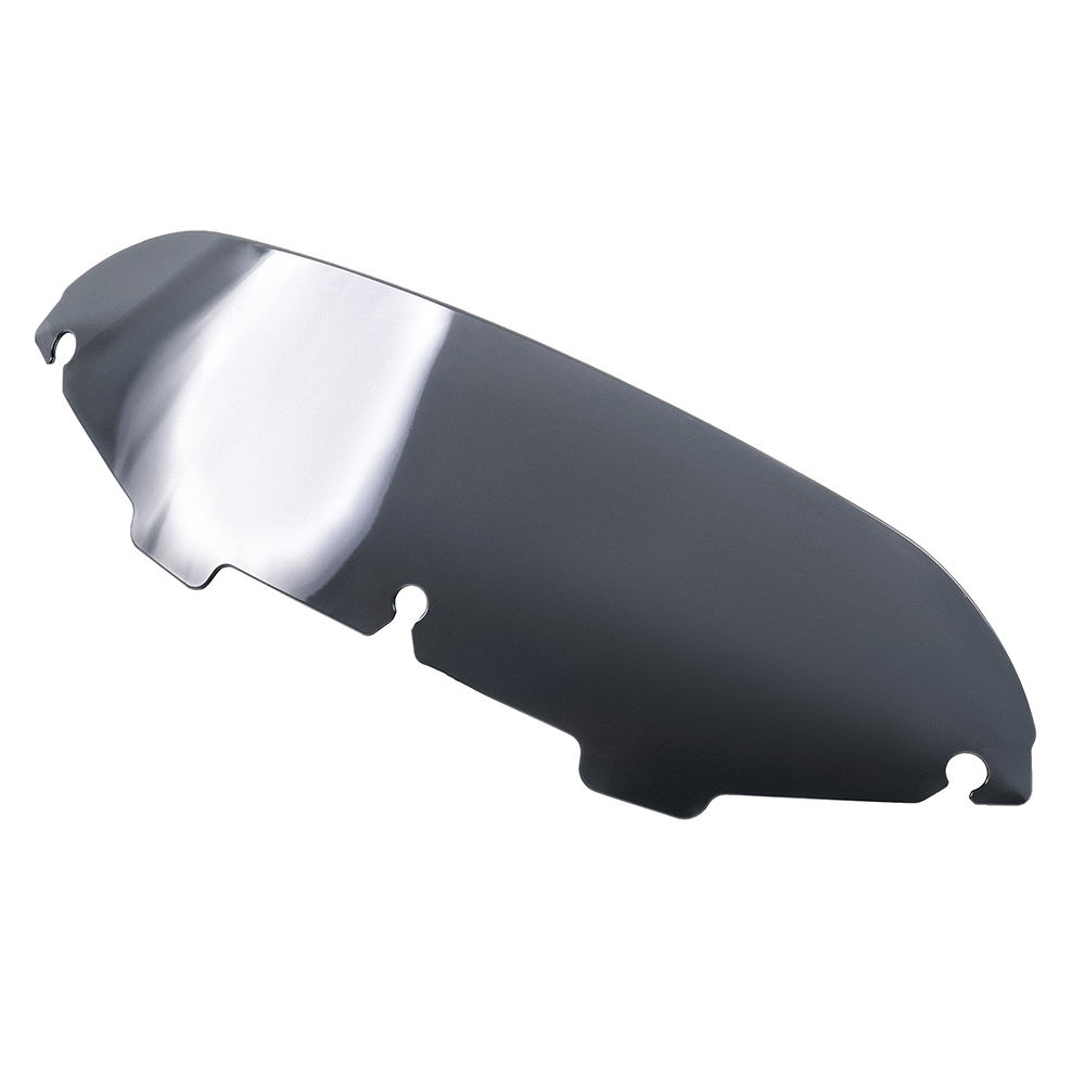 Motorcycle 4.5" Round Windscreen Windshield Fit for 1996-2013 Harley Electra Glide, Street Glide, Ultra Limited and Tri Glide