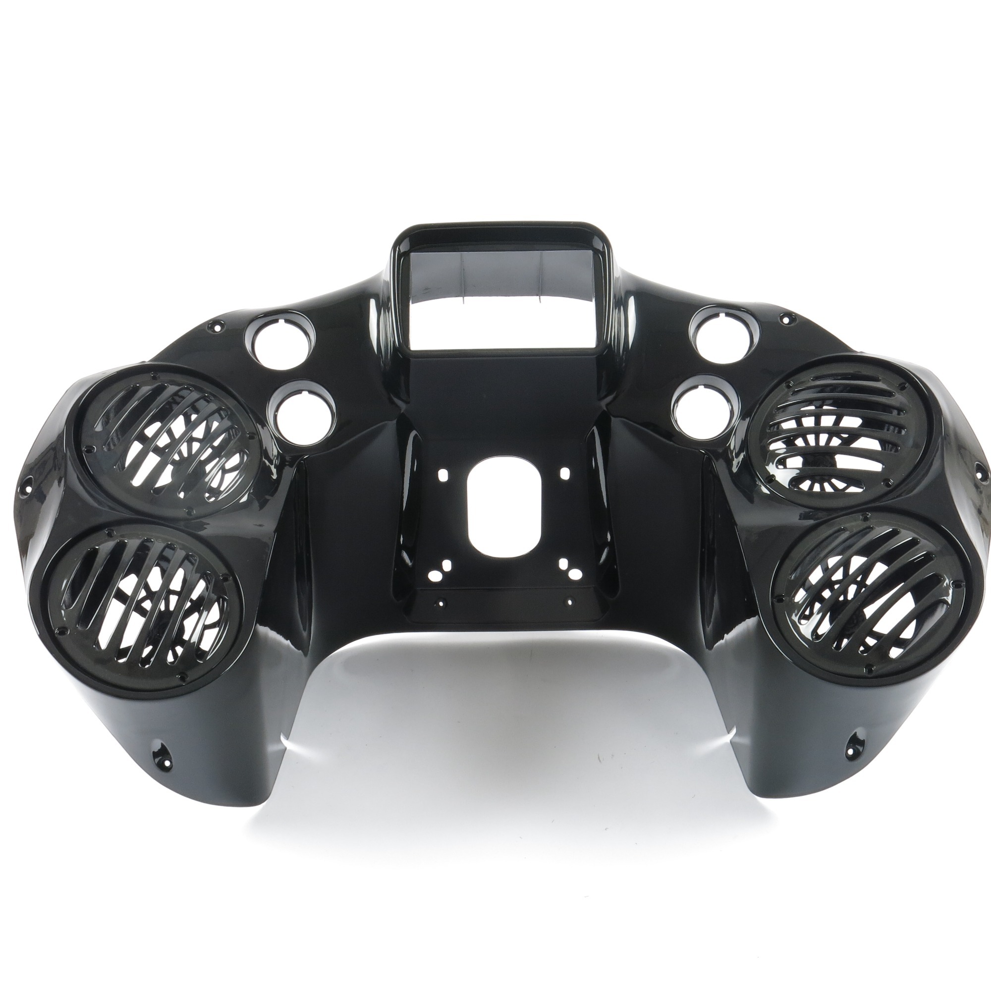 Double DIN Inner Fairing with 6.5" Speaker Pods Fit for Harley Touring Road Glide FLTRX 1994-2013