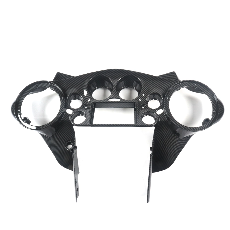 Inner Fairing with 8" Speaker Pods Double DIN Batwing Fairing Fit for Harley Touring 1998-2013