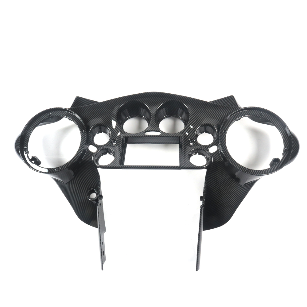 Inner Fairing with 8" Speaker Pods Double DIN Batwing Fairing Fit for Harley Touring 1998-2013