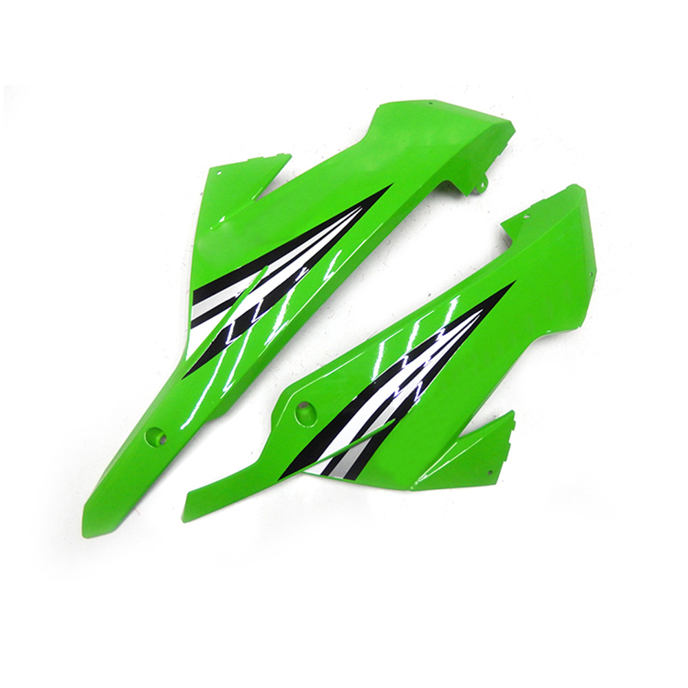 Sportfairings Fairing Kit fit for Kawasaki Ninja 300 2013 - 2017 - Green Black