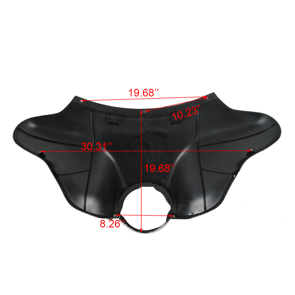 Front Batwing Outer Fairing Upper Fairings Fit for 1996-2013 Harley Touring Street Glide Electra Glide FLHT FLHTC