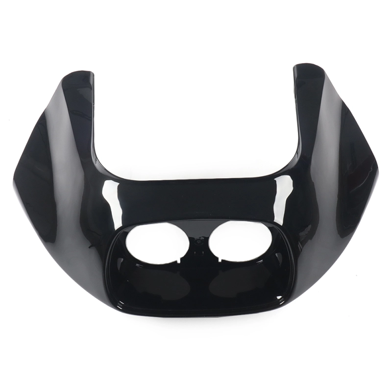 Vivid Black Front Upper Fairing Inner Outer Fairings Fit for Harley Touring Road Glide FLTR 1998-2013