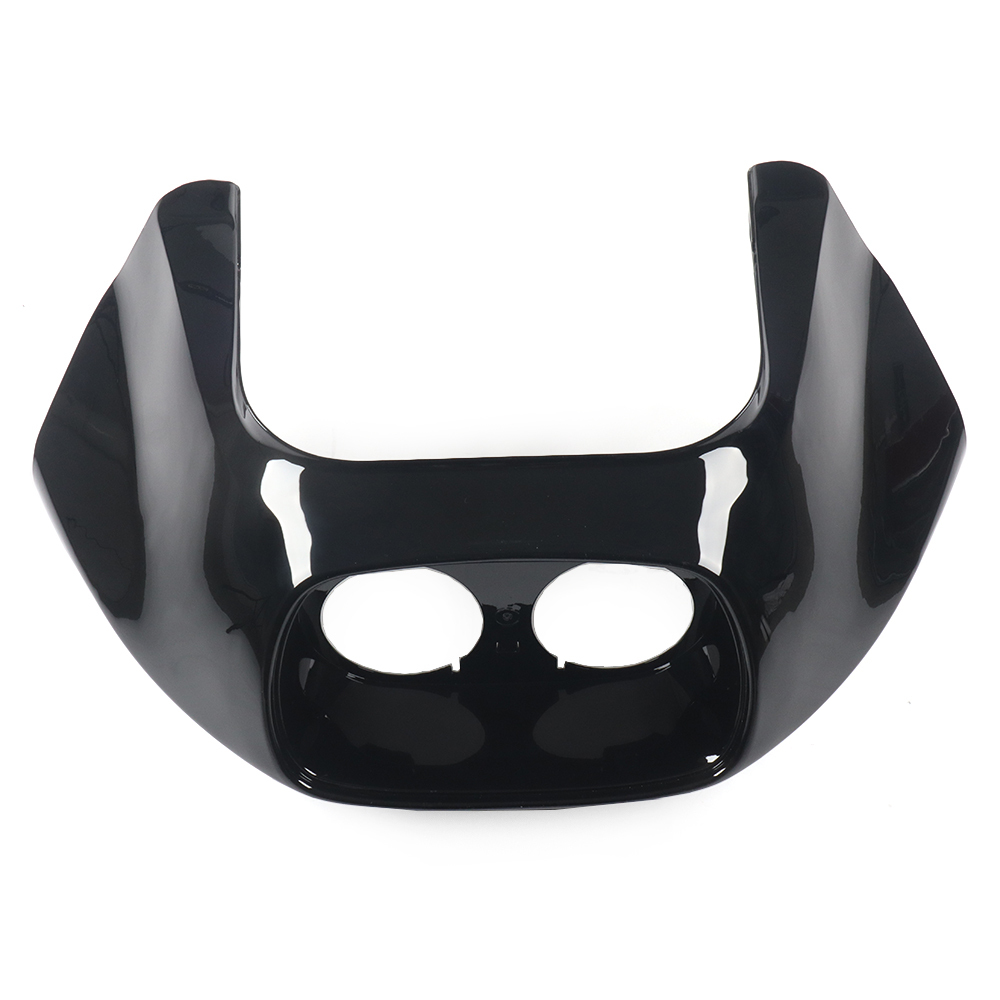 Vivid Black Front Upper Fairing Inner Outer Fairings Fit for Harley Touring Road Glide FLTR 1998-2013