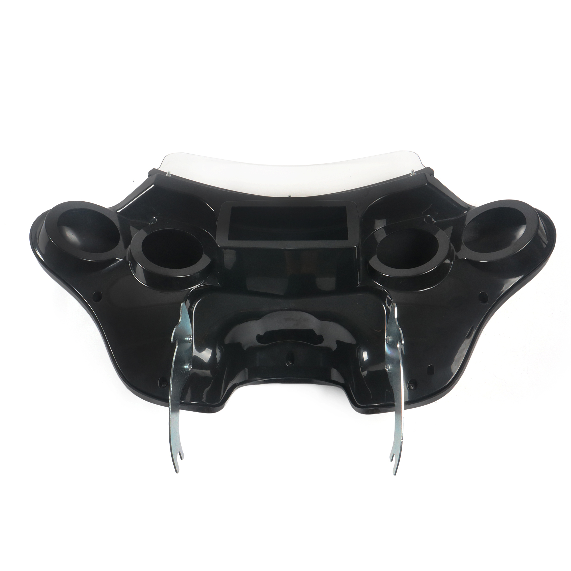 Batwing Outer Fairing w/Windshield Fit for 1986-2015 Harley FLSTN Heritage Softail Classic Deluxe Fat Boy