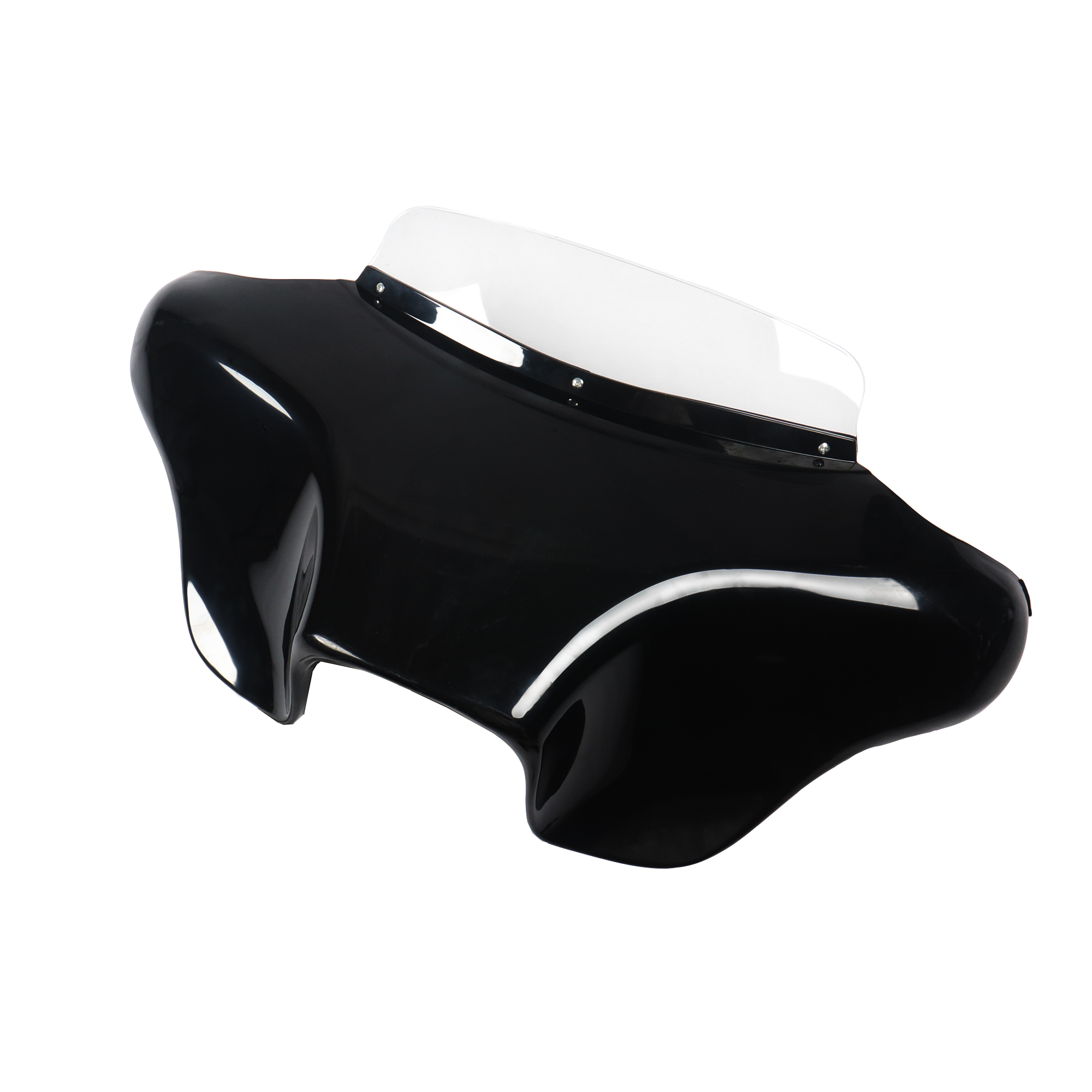 Batwing Outer Fairing w/Windshield Fit for 1986-2015 Harley FLSTN Heritage Softail Classic Deluxe Fat Boy
