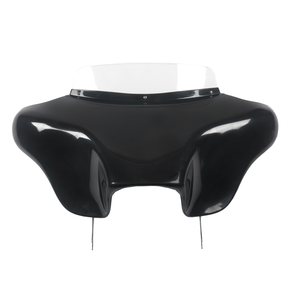 Batwing Outer Fairing w/Windshield Fit for 1986-2015 Harley FLSTN Heritage Softail Classic Deluxe Fat Boy