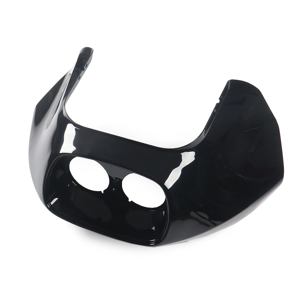 Vivid Black Front Upper Fairing Inner Outer Fairings Fit for Harley Touring Road Glide FLTR 1998-2013