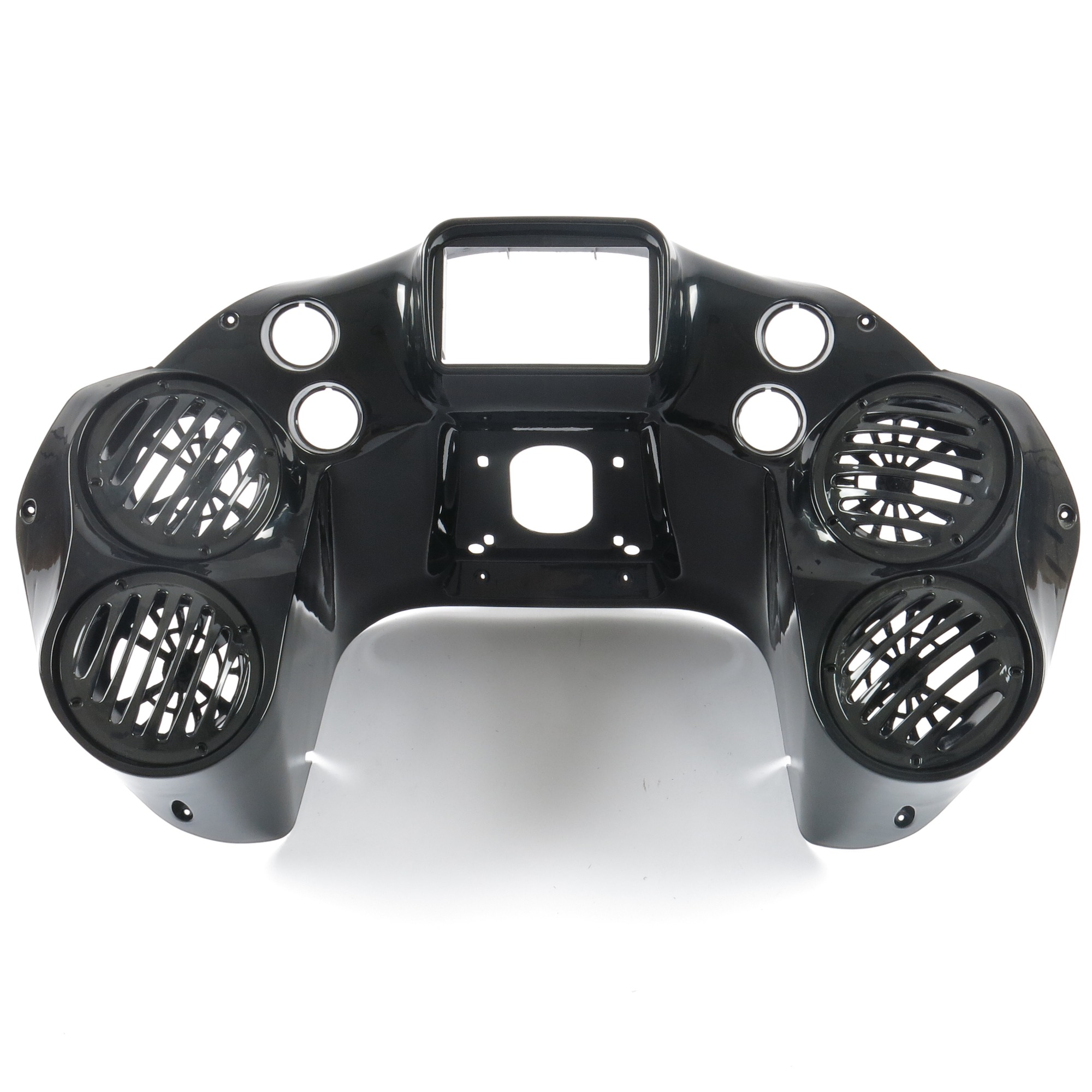 Double DIN Inner Fairing with 6.5" Speaker Pods Fit for Harley Touring ...