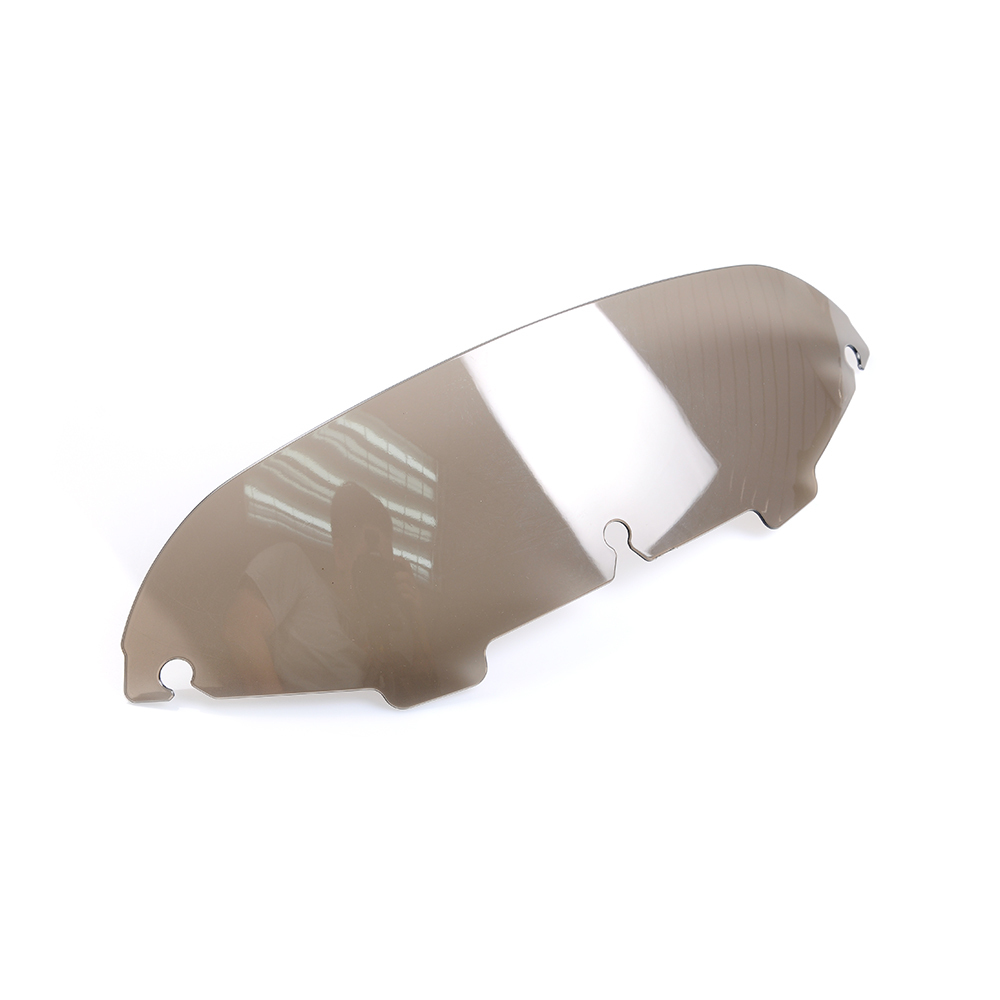 Motorcycle 4.5" Round Windscreen Windshield Fit for 1996-2013 Harley Electra Glide, Street Glide, Ultra Limited and Tri Glide