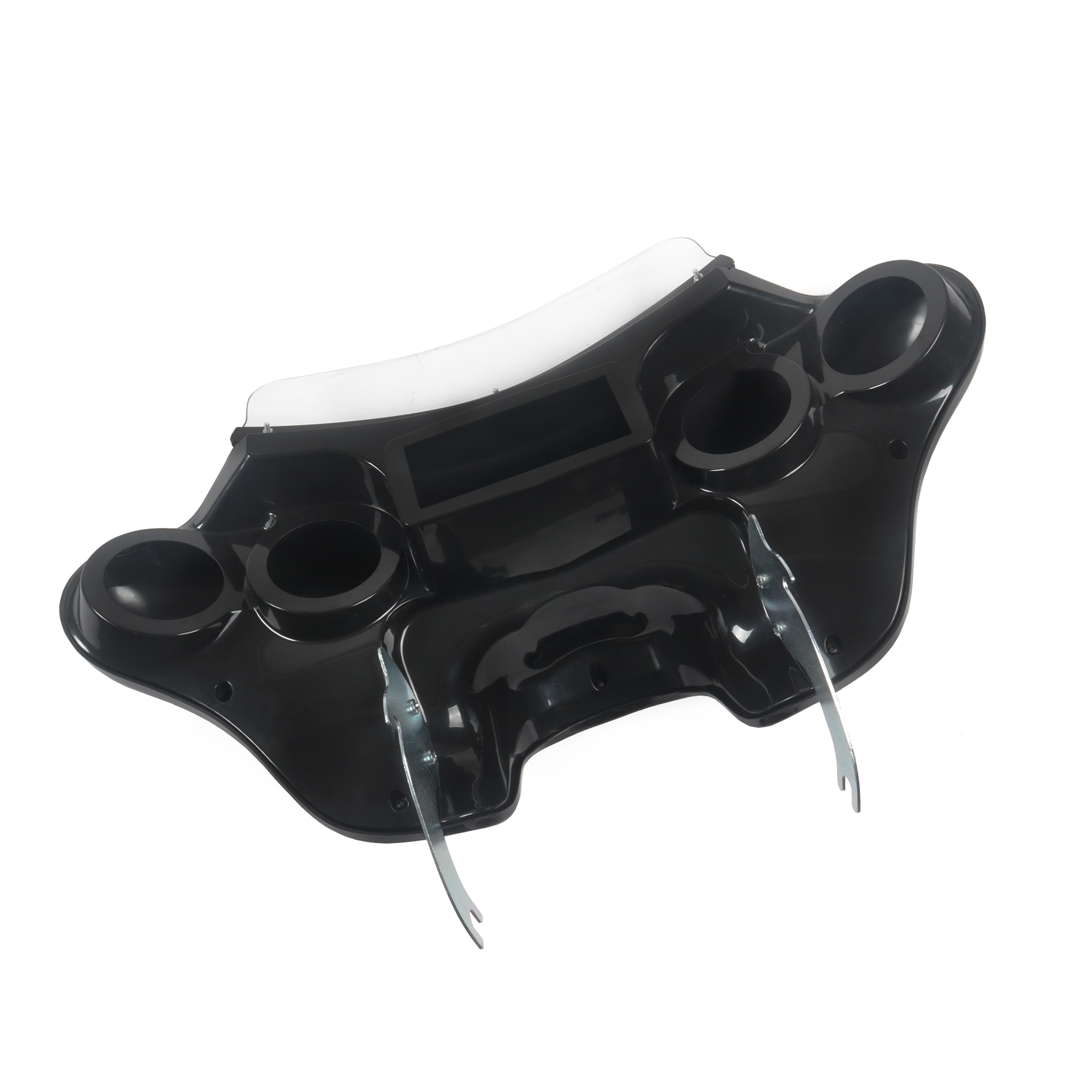 Batwing Outer Fairing w/Windshield Fit for 1986-2015 Harley FLSTN Heritage Softail Classic Deluxe Fat Boy