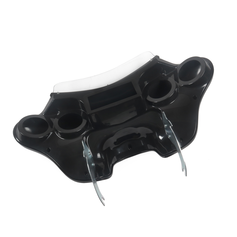 Batwing Outer Fairing w/Windshield Fit for 1986-2015 Harley FLSTN Heritage Softail Classic Deluxe Fat Boy