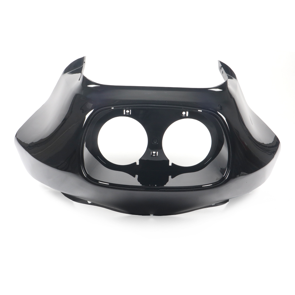 Vivid Black Front Upper Fairing Inner Outer Fairings Fit for Harley Touring Road Glide FLTR 1998-2013