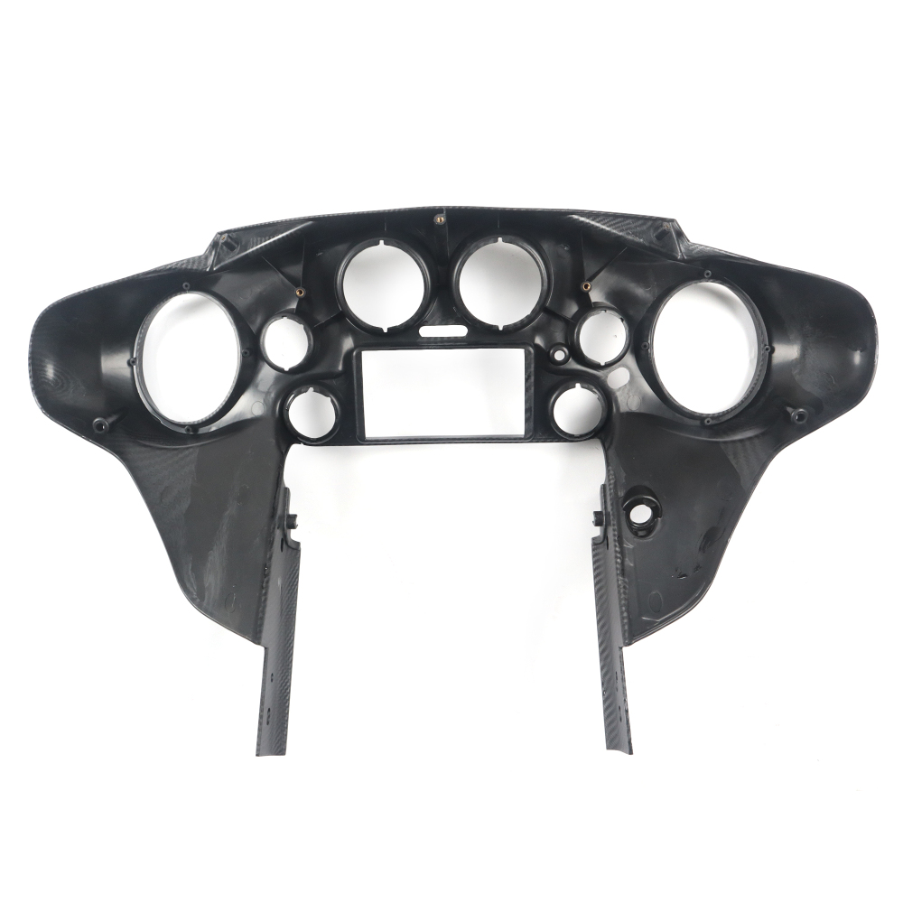 Double DIN Inner Fairing Kit Batwing Fairing Fit for 1998-2013 Harley-Davidson Touring FLH