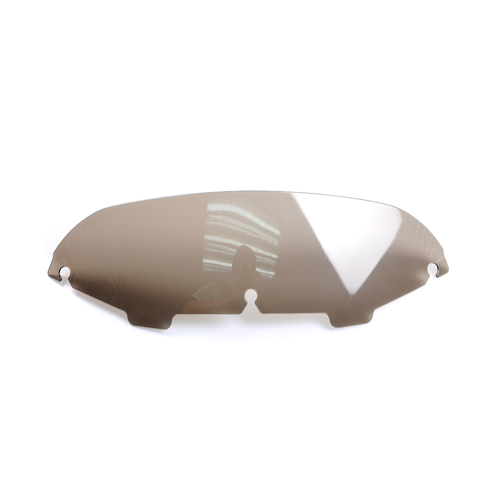 Motorcycle 4.5" Round Windscreen Windshield Fit for 1996-2013 Harley Electra Glide, Street Glide, Ultra Limited and Tri Glide