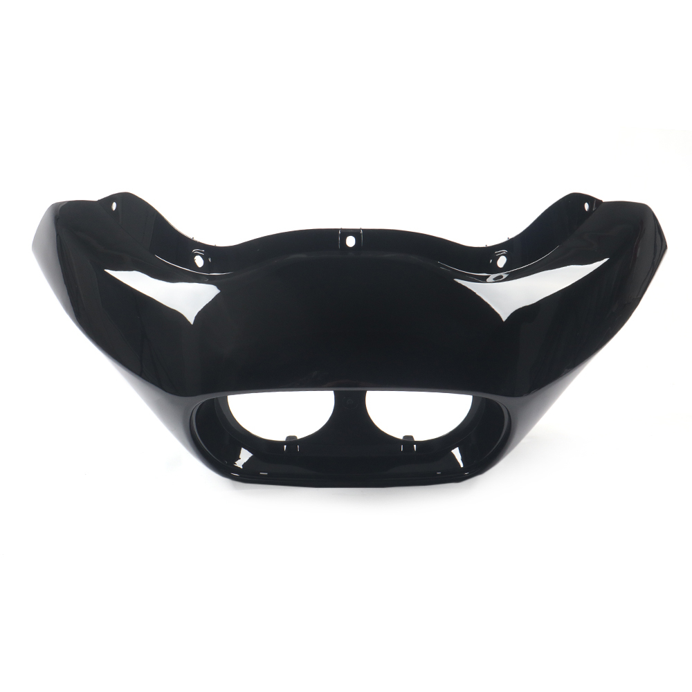 Vivid Black Front Upper Fairing Inner Outer Fairings Fit for Harley Touring Road Glide FLTR 1998-2013