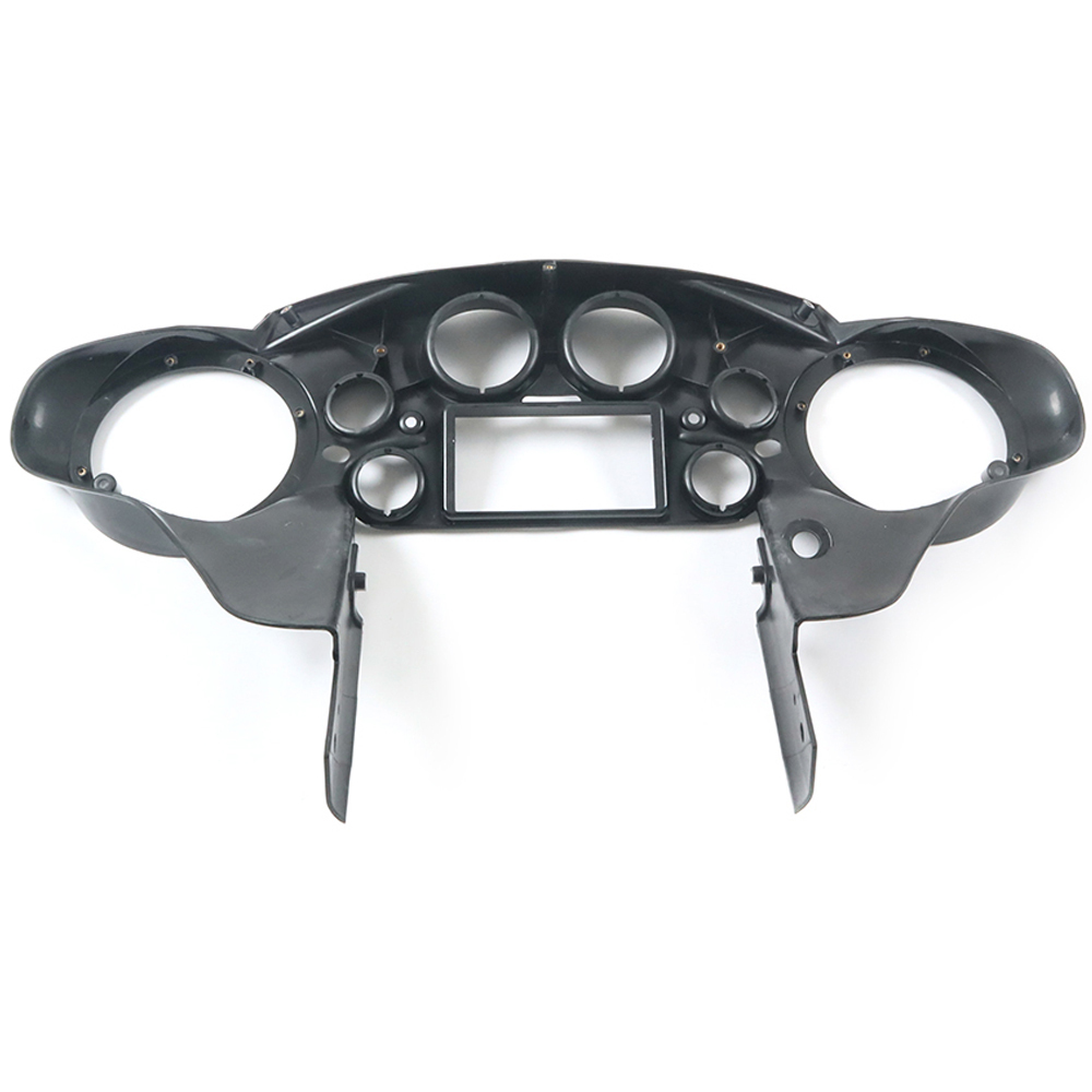 Inner Fairing with 8" Speaker Pods Double DIN Batwing Fairing Fit for Harley Touring 1998-2013