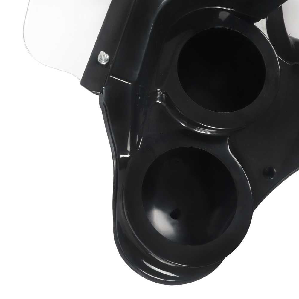 Batwing Outer Fairing w/Windshield Fit for 1986-2015 Harley FLSTN Heritage Softail Classic Deluxe Fat Boy