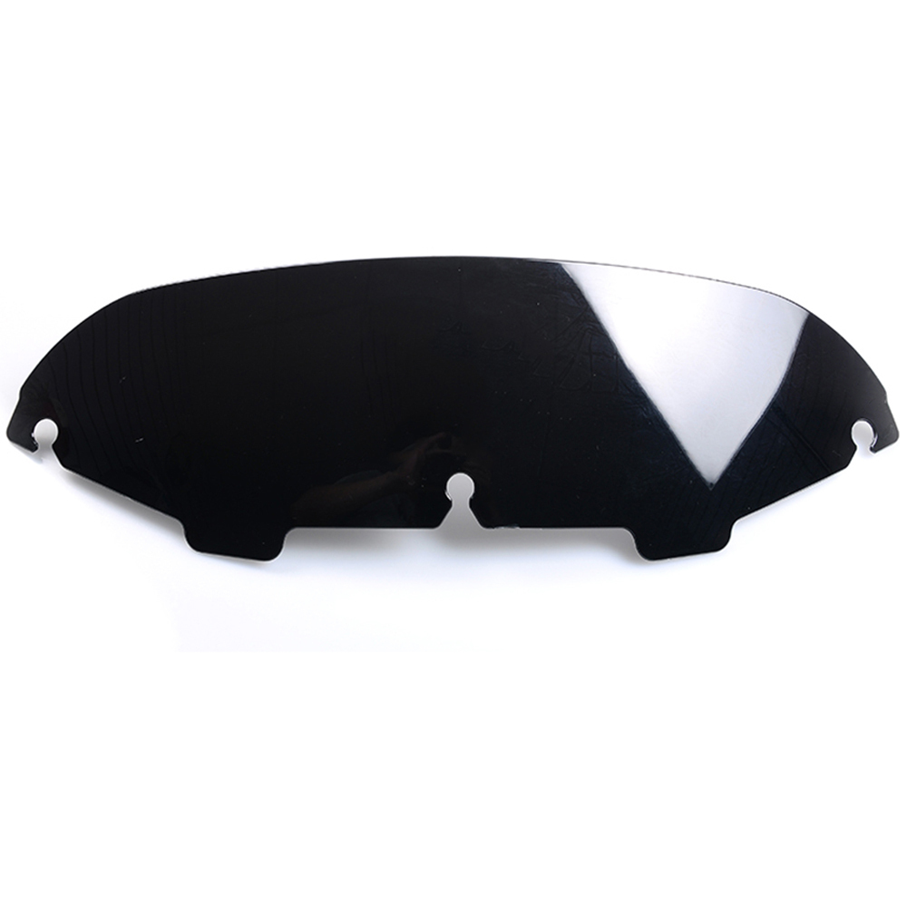 Motorcycle 4.5" Round Windscreen Windshield Fit for 1996-2013 Harley Electra Glide, Street Glide, Ultra Limited and Tri Glide