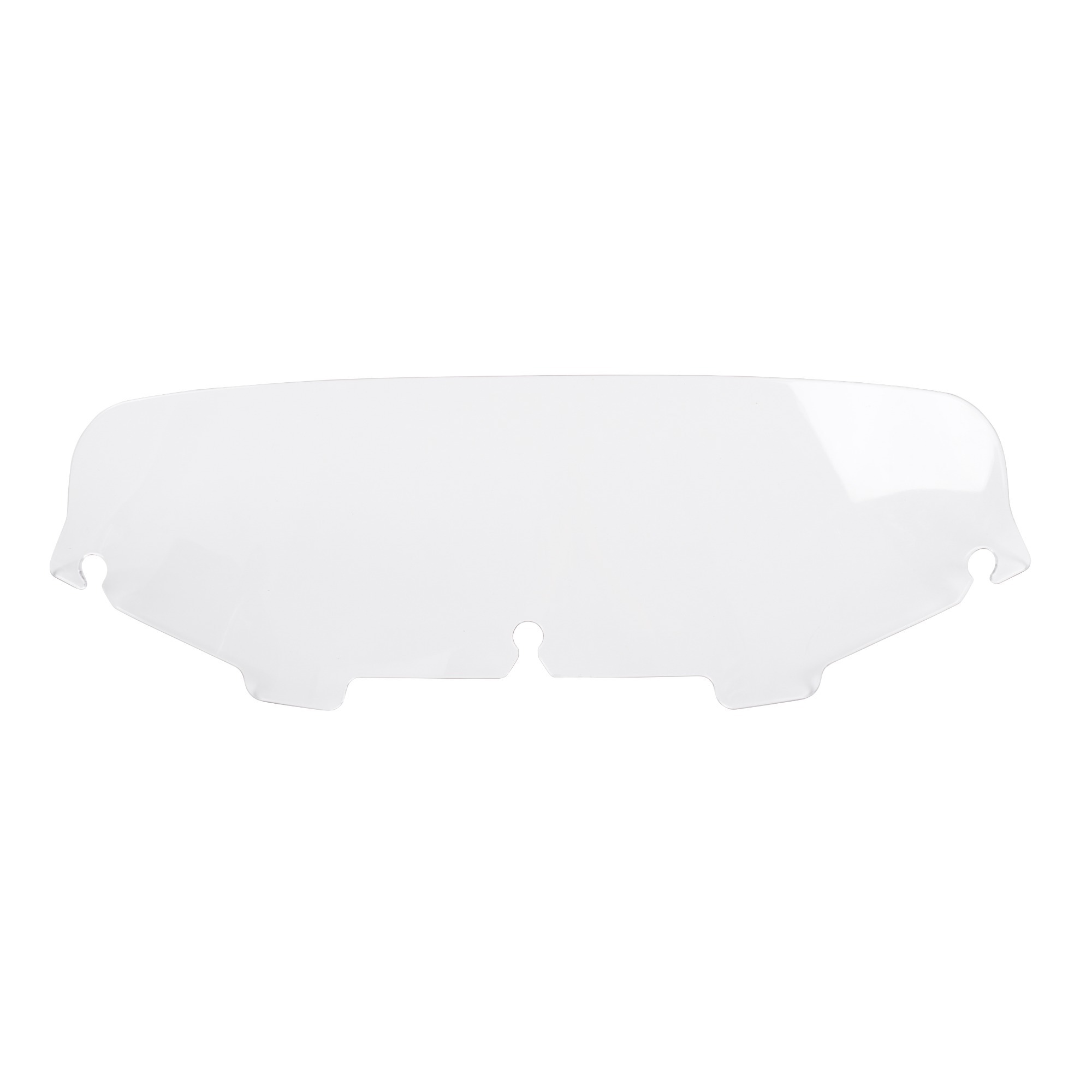 Motorcycle 4.5" Wave Windscreen Windshield Fit for 1996-2013 Harley Electra Glide, Street Glide, Ultra Limited and Tri Glide