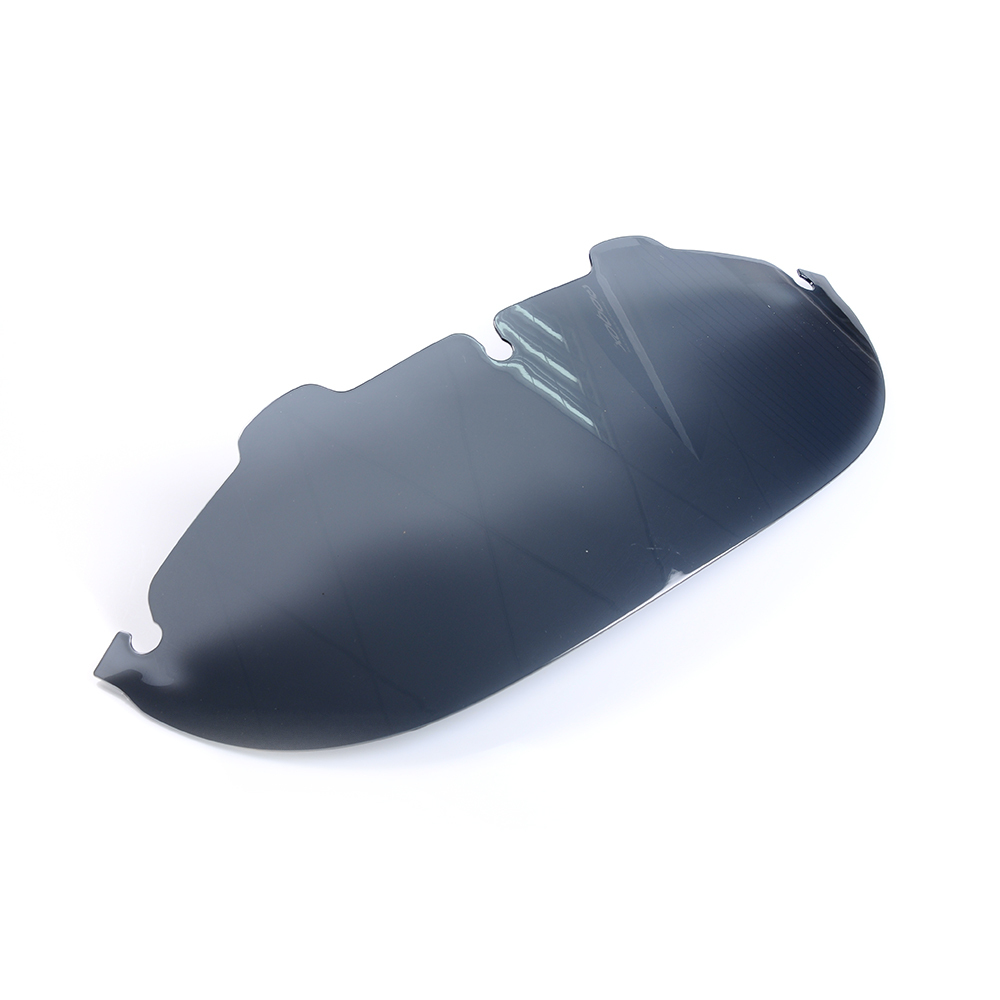 Motorcycle 7" Round Windscreen Windshield Fit for 1996-2013 Harley Electra Glide, Street Glide, Ultra Limited and Tri Glide