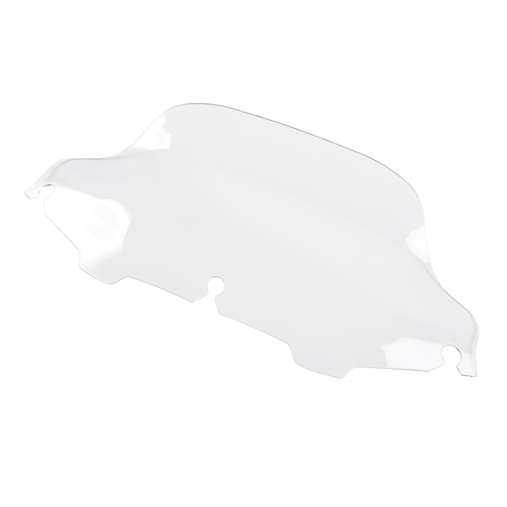Motorcycle 8" Wave Windscreen Windshield Fit for 1996-2013 Harley Electra Glide, Street Glide, Ultra Limited and Tri Glide