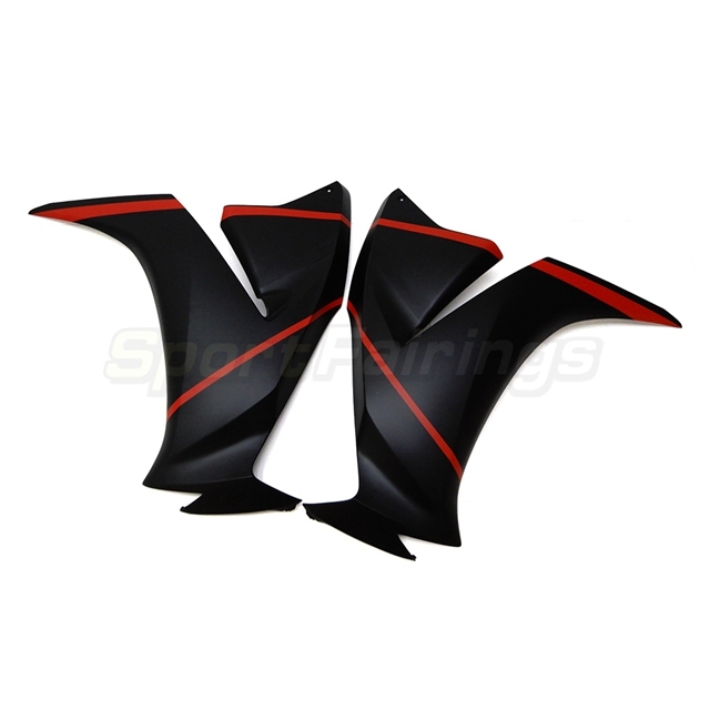 Fairing Kit fit for Honda CBR1000RR 2012 - 2016 - Matte Black with Red Lines