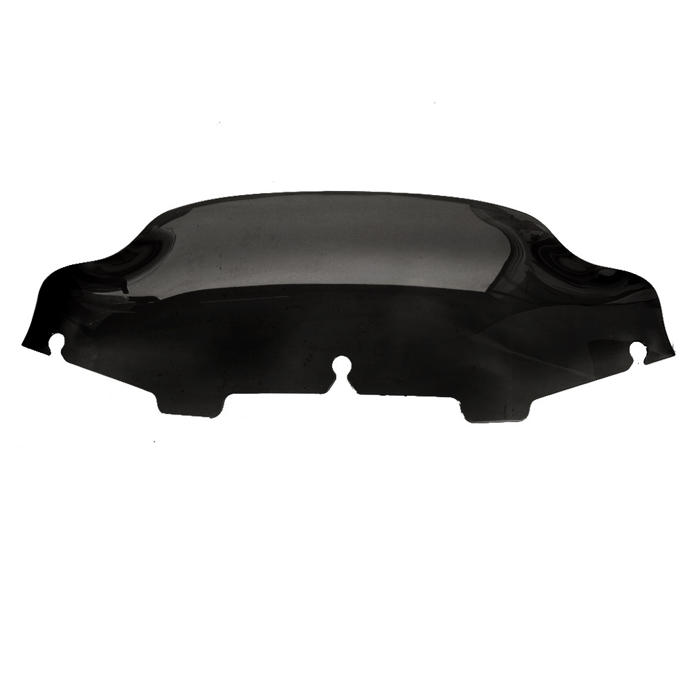 Motorcycle 6" Wave Windscreen Windshield Fit for 1996-2013 Harley Electra Glide, Street Glide, Ultra Limited and Tri Glide