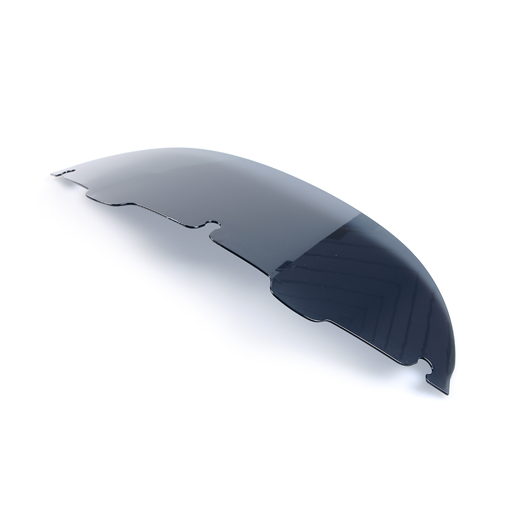 Motorcycle 7" Round Windscreen Windshield Fit for 1996-2013 Harley Electra Glide, Street Glide, Ultra Limited and Tri Glide