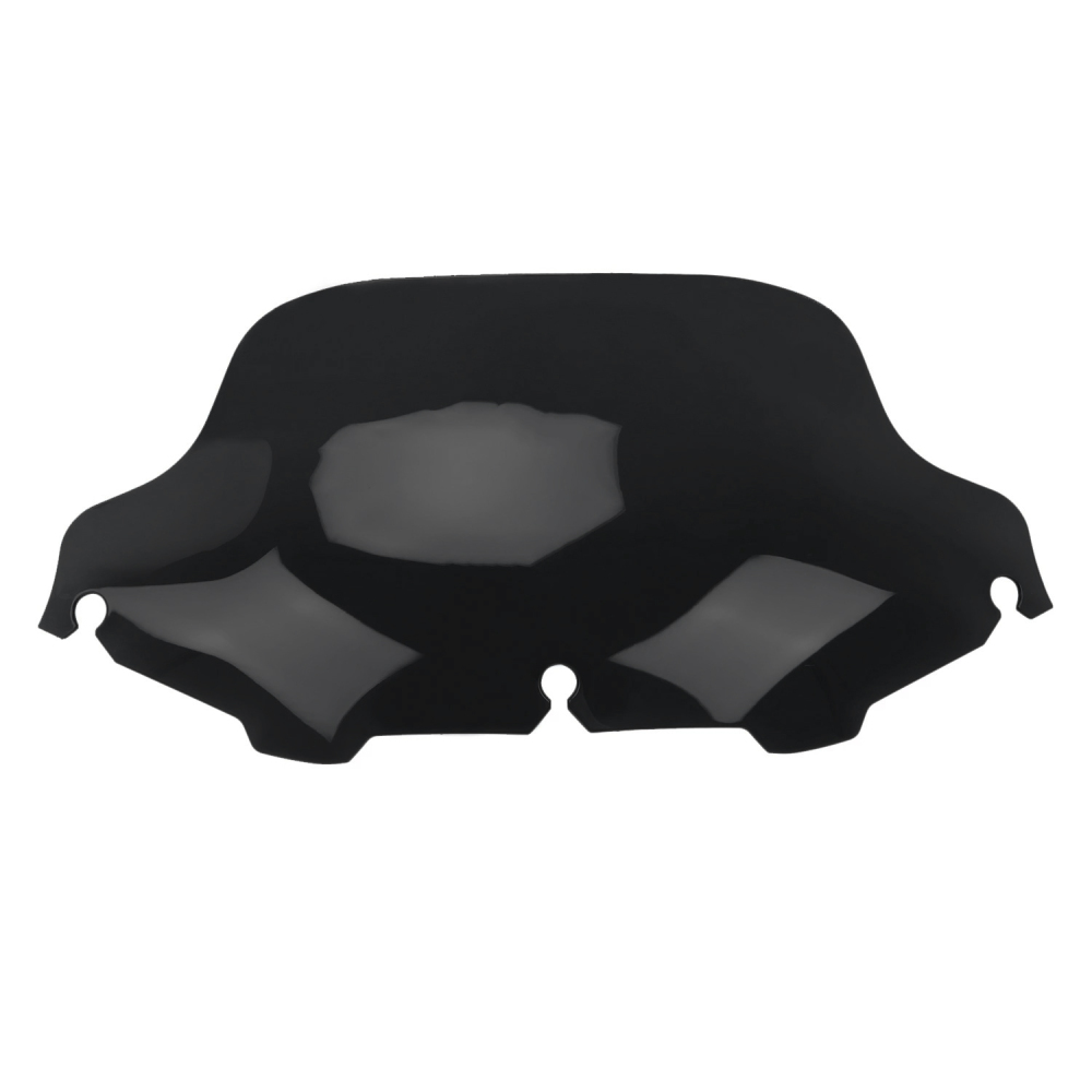 Motorcycle 8" Wave Windscreen Windshield Fit for 1996-2013 Harley Electra Glide, Street Glide, Ultra Limited and Tri Glide