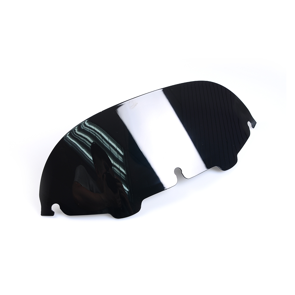 Motorcycle 7" Round Windscreen Windshield Fit for 1996-2013 Harley Electra Glide, Street Glide, Ultra Limited and Tri Glide