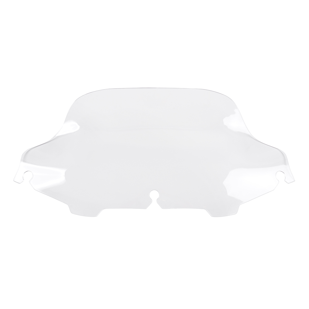 Motorcycle 8" Wave Windscreen Windshield Fit for 1996-2013 Harley Electra Glide, Street Glide, Ultra Limited and Tri Glide
