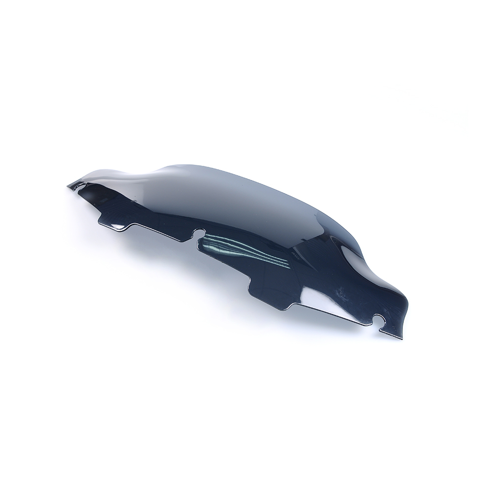 Motorcycle 6" Wave Windscreen Windshield Fit for 1996-2013 Harley Electra Glide, Street Glide, Ultra Limited and Tri Glide