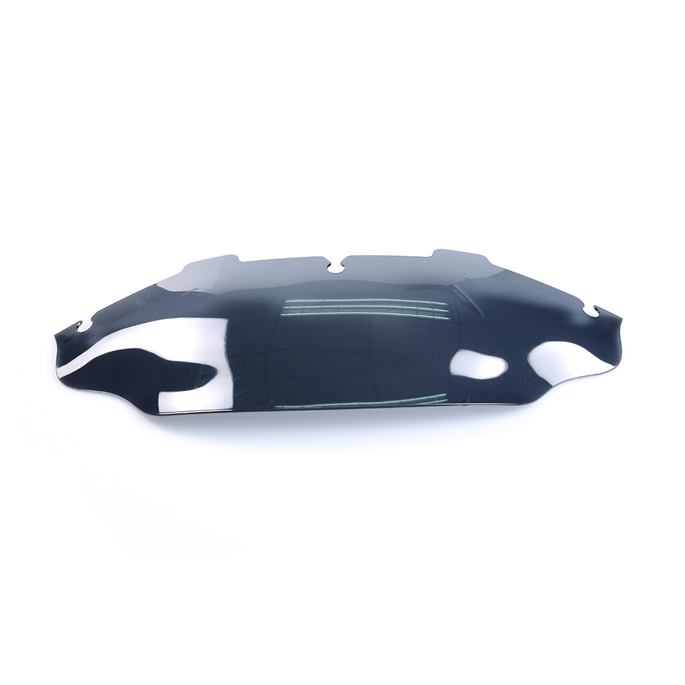Motorcycle 6" Wave Windscreen Windshield Fit for 1996-2013 Harley Electra Glide, Street Glide, Ultra Limited and Tri Glide