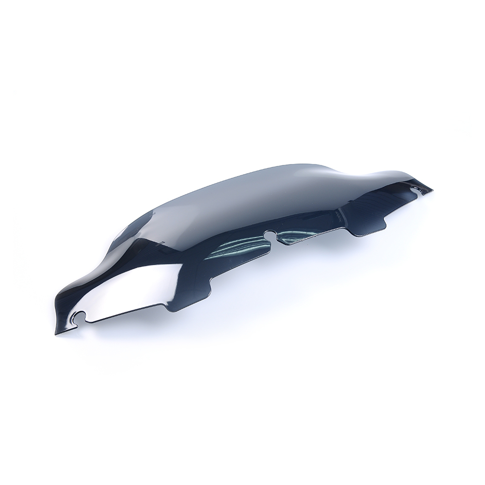 Motorcycle 6" Wave Windscreen Windshield Fit for 1996-2013 Harley Electra Glide, Street Glide, Ultra Limited and Tri Glide