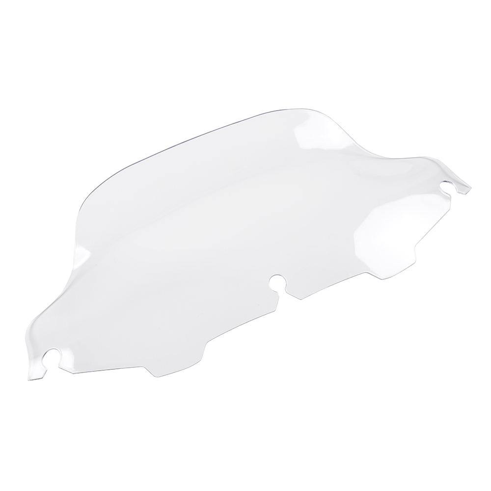Motorcycle 8" Wave Windscreen Windshield Fit for 1996-2013 Harley Electra Glide, Street Glide, Ultra Limited and Tri Glide