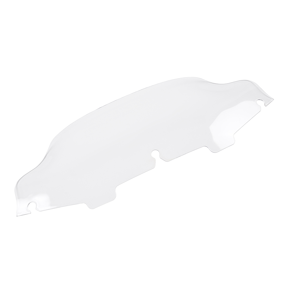 Motorcycle 6" Wave Windscreen Windshield Fit for 1996-2013 Harley Electra Glide, Street Glide, Ultra Limited and Tri Glide