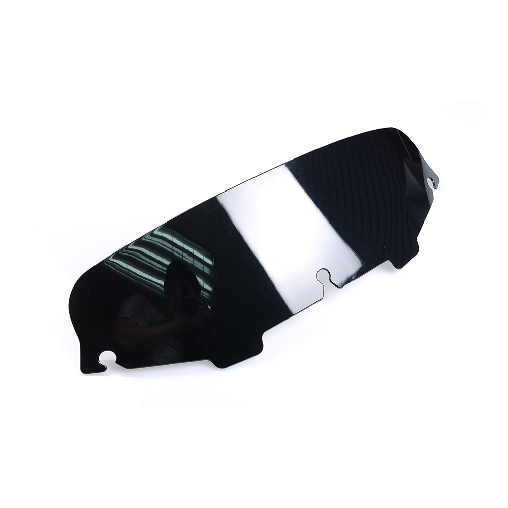 Motorcycle 4.5" Wave Windscreen Windshield Fit for 1996-2013 Harley Electra Glide, Street Glide, Ultra Limited and Tri Glide