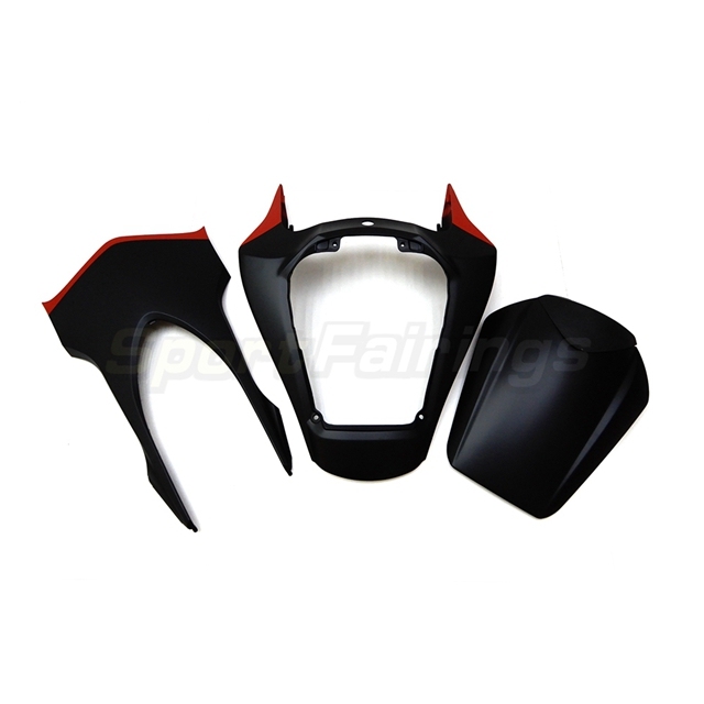 Fairing Kit fit for Honda CBR1000RR 2012 - 2016 - Matte Black with Red Lines