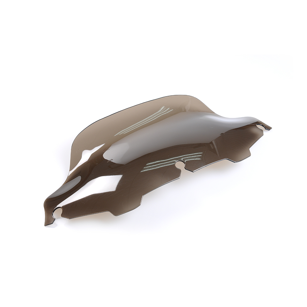 Motorcycle 8" Wave Windscreen Windshield Fit for 1996-2013 Harley Electra Glide, Street Glide, Ultra Limited and Tri Glide