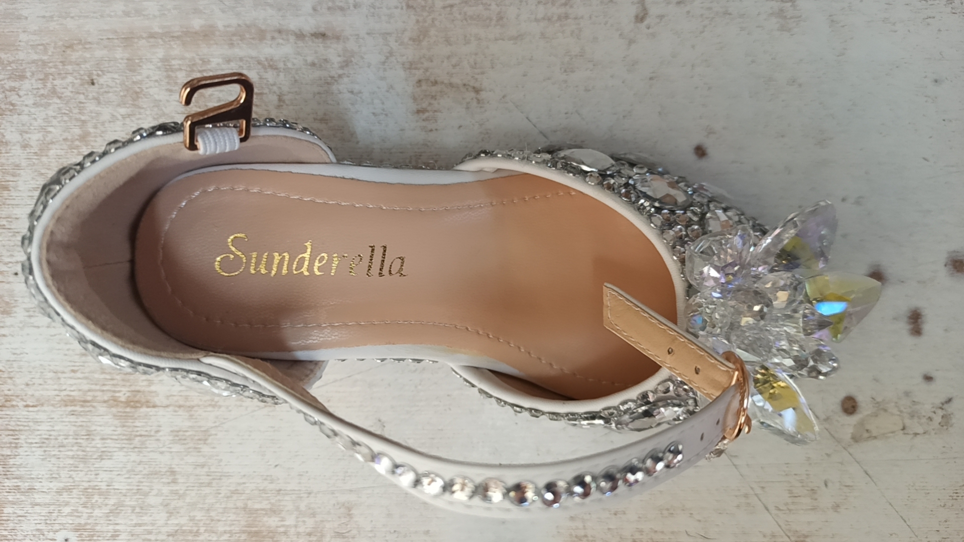 SUNDERELLA Rhinestone Wedding Shoes, Sandals Women's Shoes Party Pumps