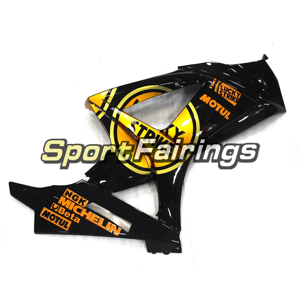 Fairing Kit Fit For Suzuki GSXR1000 K7 2007 - 2008 - Gloss Gold Black