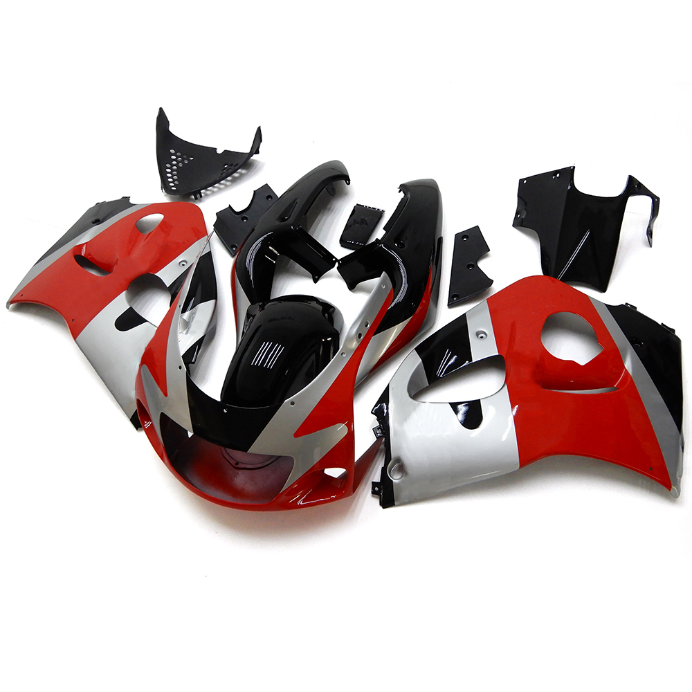 Sportfairings Fairing Kit fit for Suzuki GSXR600 GSXR750 1996 - 1999 - Red Black Silver
