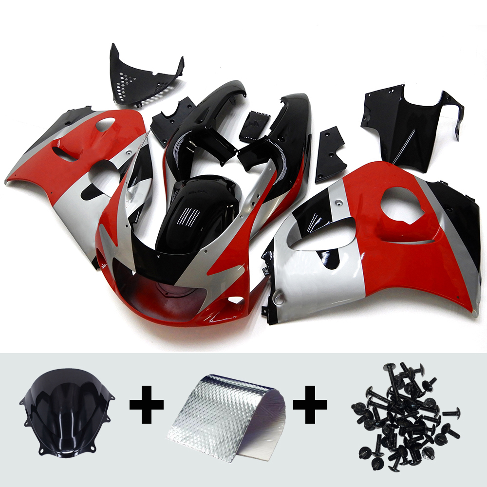 Sportfairings Fairing Kit fit for Suzuki GSXR600 GSXR750 1996 - 1999 - Red Black Silver